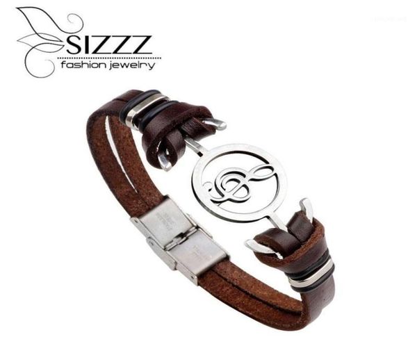 charm bracelets 2021 22cm long retro fashion men039s bracelet music notes stainless steel leather for men16312927, Golden;silver
charm bracelets 2021 22cm long retro fashion men039s bracelet music notes stainless steel leather for men16312927, Golden;silver