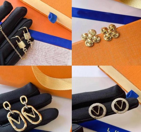 20styleluxury women 18k gold plated designer ear stud earrings brand designers geometry letters crystal rhinestone earring wedding8288155, Golden;silver
20styleluxury women 18k gold plated designer ear stud earrings brand designers geometry letters crystal rhinestone earring wedding8288155, Golden;silver