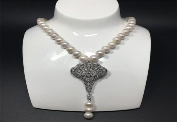 natural 910mm white freshwater pearl micro inlay zircon accessories tassel necklace fashion jewelry8351061, Silver
natural 910mm white freshwater pearl micro inlay zircon accessories tassel necklace fashion jewelry8351061, Silver