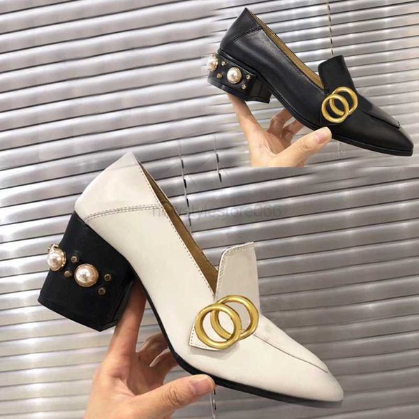 classic dress shoes designer shoes leather rivet thick heel high heels 100% cowhide metal button women pearl high-heeled boat shoe large siz, Black
classic dress shoes designer shoes leather rivet thick heel high heels 100% cowhide metal button women pearl high-heeled boat shoe large siz, Black
