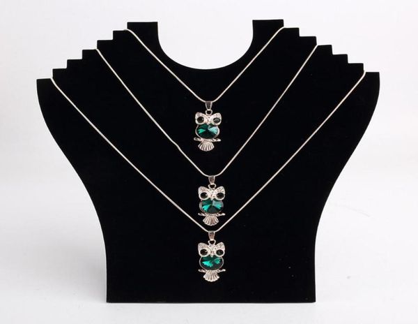 new arrival necklace bust jewelry pendant chain display holder stand neck easel showcase black color7431466
new arrival necklace bust jewelry pendant chain display holder stand neck easel showcase black color7431466