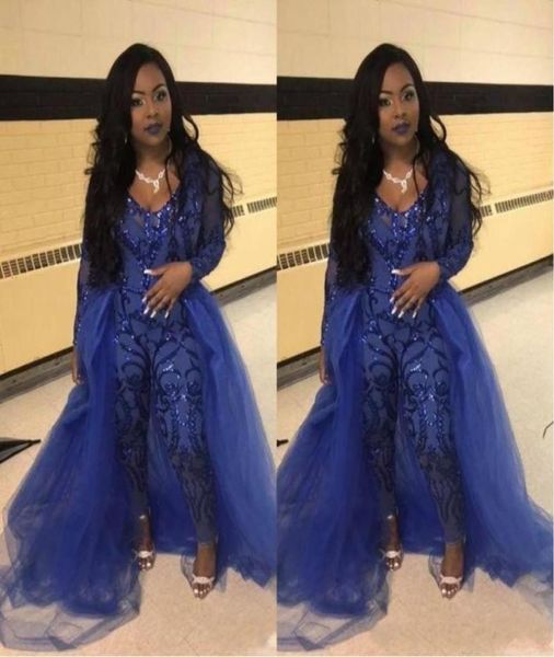 royal blue jumpsuits prom dresses with overskirts v neck long sleeve sequined evening gowns plus size african pageant pants p2256087, Black
royal blue jumpsuits prom dresses with overskirts v neck long sleeve sequined evening gowns plus size african pageant pants p2256087, Black