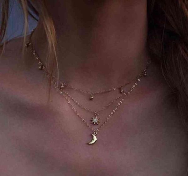 boho jewelry multi layer beads choker necklaces for women moon fashion pendant vintage collier choker necklace gifts y2201522929, Silver
boho jewelry multi layer beads choker necklaces for women moon fashion pendant vintage collier choker necklace gifts y2201522929, Silver