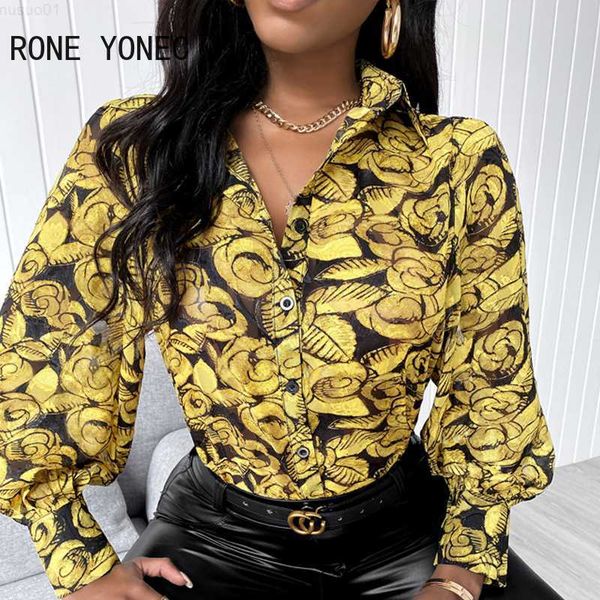 women's blouses shirts women shirt elegant all over print button design long sleeve shirt women blouse l230712, White
women's blouses shirts women shirt elegant all over print button design long sleeve shirt women blouse l230712, White