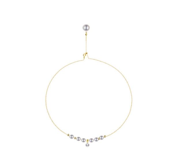 elegant natural freshwater pearl necklace sterling silver 18k gold plated clavicle diy multipurpose chain1607958
elegant natural freshwater pearl necklace sterling silver 18k gold plated clavicle diy multipurpose chain1607958