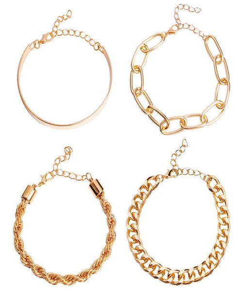 4in1 thick chain miami curb cuban lock pendant bracelets bangles punk metal ed rope imitation bracelet jewelry3824192, Black
4in1 thick chain miami curb cuban lock pendant bracelets bangles punk metal ed rope imitation bracelet jewelry3824192, Black