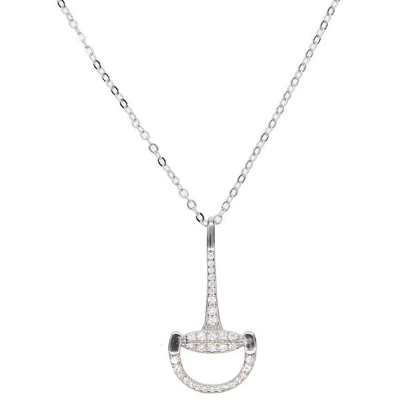maxi necklace european plain jewelry 925 sterling horse snaffle bit simple man women bar pretty girly charm1502100, Silver
maxi necklace european plain jewelry 925 sterling horse snaffle bit simple man women bar pretty girly charm1502100, Silver