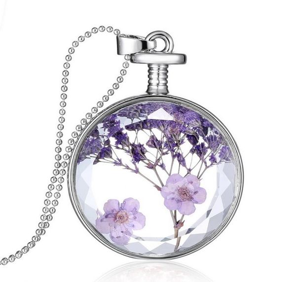 jewelry charm accessory memory silver plated purple lavender dried flower plant pendant round necklace locket for women7015359
jewelry charm accessory memory silver plated purple lavender dried flower plant pendant round necklace locket for women7015359