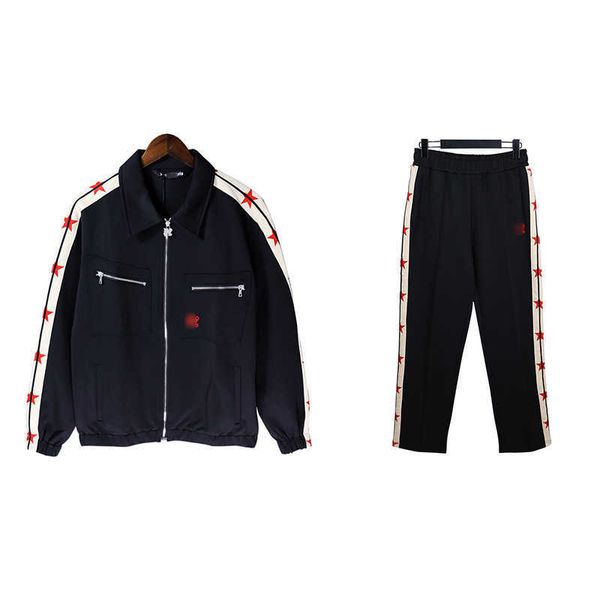 2023 summer palm side star coat casual couple angles street trendy jacket thin long sleeve, Black
2023 summer palm side star coat casual couple angles street trendy jacket thin long sleeve, Black