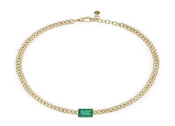 women iced out bling cz chain choker 328cm necklace with big green baguette cz miami cuban link chain necklace wedding gift7803880, Silver
women iced out bling cz chain choker 328cm necklace with big green baguette cz miami cuban link chain necklace wedding gift7803880, Silver