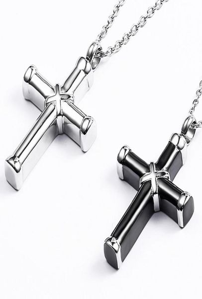 mens women charm stainless steel cross necklace black small pendant fashion jewelry design chain punk trendy necklaces for men per5063306, Silver
mens women charm stainless steel cross necklace black small pendant fashion jewelry design chain punk trendy necklaces for men per5063306, Silver