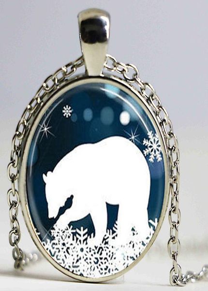 antique vintage polar bear pendant christmas necklace blue and white snowflake jewelry steampunk mens chain women fashion charm7420845, Silver
antique vintage polar bear pendant christmas necklace blue and white snowflake jewelry steampunk mens chain women fashion charm7420845, Silver