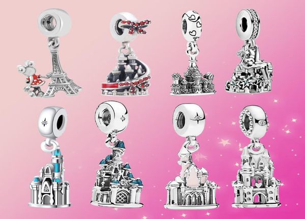 925 sterling silver charm magic elf castle dangle charm pengdant fit women bracelet1352083, Black
925 sterling silver charm magic elf castle dangle charm pengdant fit women bracelet1352083, Black