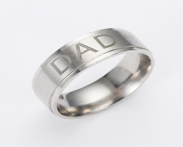 europe and the united states selling stainless steel ring letters dad ring classic men039s titanium steel ring jewelry father1522566, Silver
europe and the united states selling stainless steel ring letters dad ring classic men039s titanium steel ring jewelry father1522566, Silver