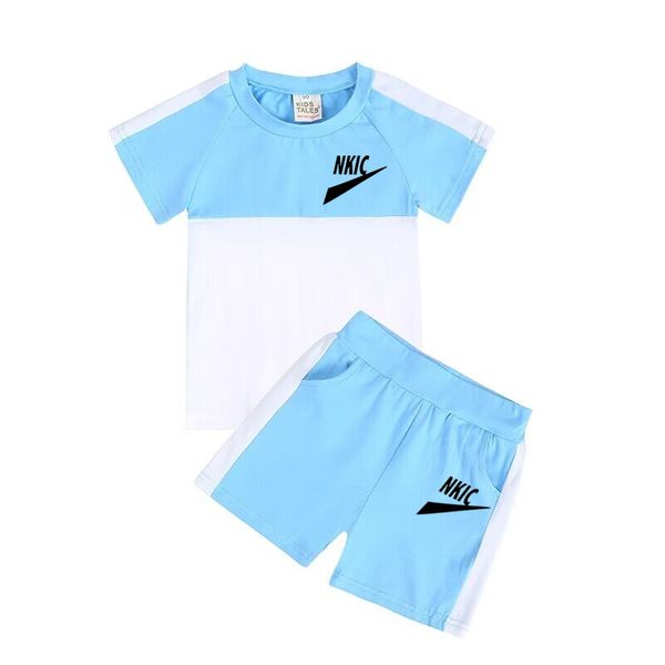 new summer kids clothes boys brand logo sets short-sleeve splice t-shirt shorts sports suit 2-9 years old children clothing boy sets, White
new summer kids clothes boys brand logo sets short-sleeve splice t-shirt shorts sports suit 2-9 years old children clothing boy sets, White