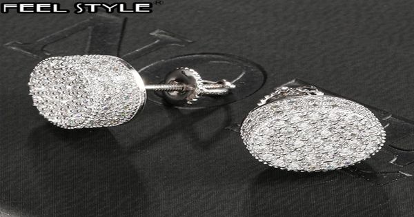 stud hip hop 1pair micro full paved round zircon cz stone bling iced out stud earring copper earrings for men jewelry 2302089180809, Golden;silver
stud hip hop 1pair micro full paved round zircon cz stone bling iced out stud earring copper earrings for men jewelry 2302089180809, Golden;silver