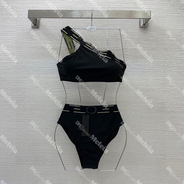 one shoulder bikinis fashion women swimsuit designers bikini womens jacquard swimwear bathing suit summer lady clothes underwear, Black
one shoulder bikinis fashion women swimsuit designers bikini womens jacquard swimwear bathing suit summer lady clothes underwear, Black