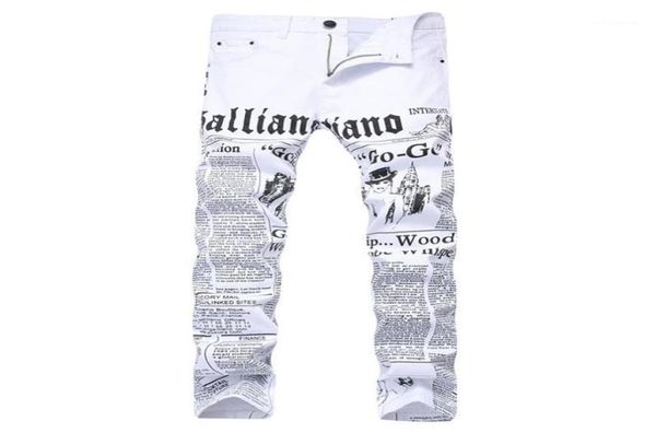 men039s jeans mens autumn denim trousers letter spaper printing casual white pants male painted skinny plus size9730911, Blue
men039s jeans mens autumn denim trousers letter spaper printing casual white pants male painted skinny plus size9730911, Blue
