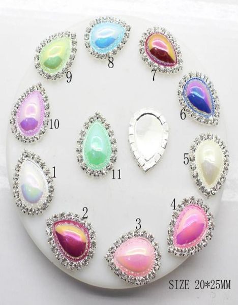 20x25mm 50pcs teardrop flatback ab color pearl rhinestone buttons diy wedding hair decor embellishments7803656, Black
20x25mm 50pcs teardrop flatback ab color pearl rhinestone buttons diy wedding hair decor embellishments7803656, Black