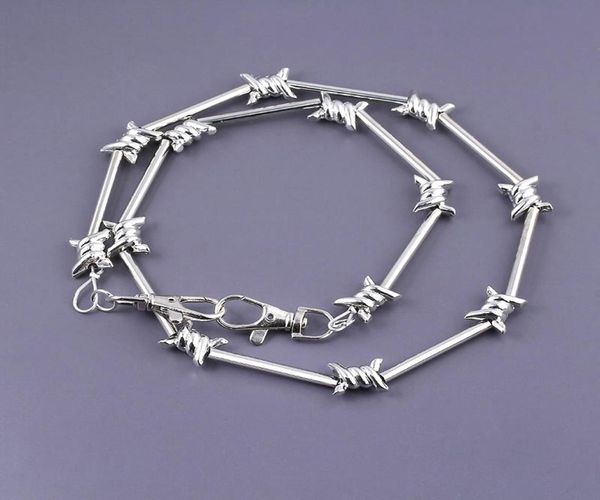 pendant necklaces rj rock punk flame thorns bamboo necklace hip hop jeans pants wallet belt chain collar for women men jewelr6514534, Silver
pendant necklaces rj rock punk flame thorns bamboo necklace hip hop jeans pants wallet belt chain collar for women men jewelr6514534, Silver