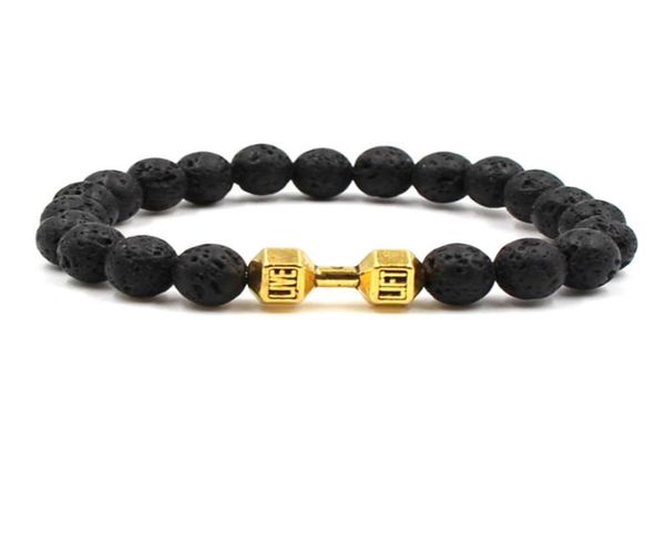 lava rock dumbbell bracelet men 8mm frosted bracelets fashion luxury designer jewelry bracelet women bracelet gift6130561, Golden;silver
lava rock dumbbell bracelet men 8mm frosted bracelets fashion luxury designer jewelry bracelet women bracelet gift6130561, Golden;silver