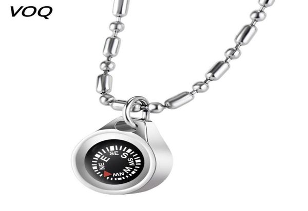pendant necklaces voq outdoor survival rescue compass stainless steel bead chains long necklace for men and women adventure travel2002049, Silver
pendant necklaces voq outdoor survival rescue compass stainless steel bead chains long necklace for men and women adventure travel2002049, Silver