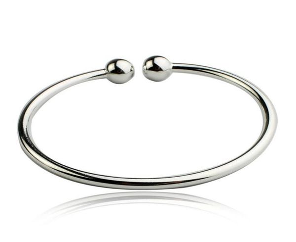 wristband hand cuffs fashion jewley gift drop shipppingdouble ball silver bracelet women open bangle cuff6330224, White
wristband hand cuffs fashion jewley gift drop shipppingdouble ball silver bracelet women open bangle cuff6330224, White