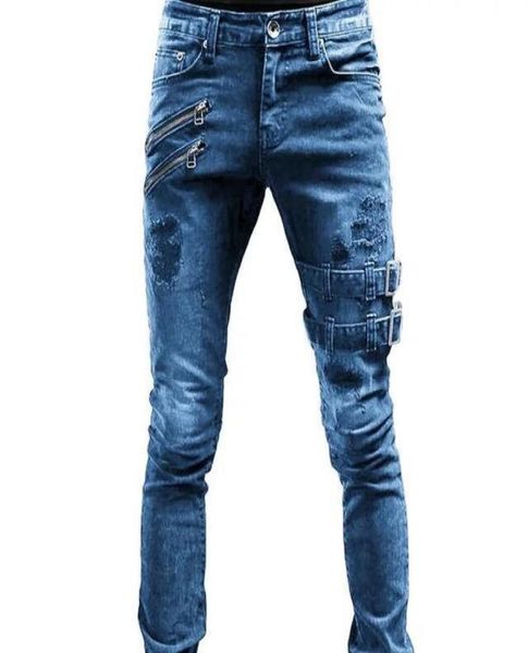 pants mens white belt pantalon jeans casual slim fit trousers fashion designer homme denim pants hip hop jean pant5029951, Blue
pants mens white belt pantalon jeans casual slim fit trousers fashion designer homme denim pants hip hop jean pant5029951, Blue