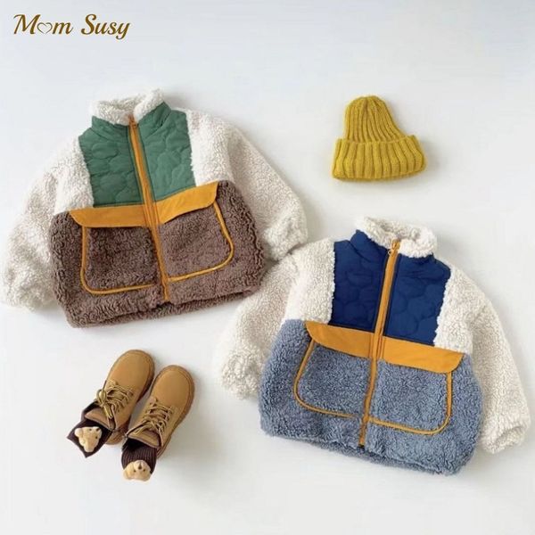 coat fashion baby girl boy sheeplike jacket infant toddle child winter fleece patchwork blazer outwear clothes 1 10y 230711, Blue;gray
coat fashion baby girl boy sheeplike jacket infant toddle child winter fleece patchwork blazer outwear clothes 1 10y 230711, Blue;gray