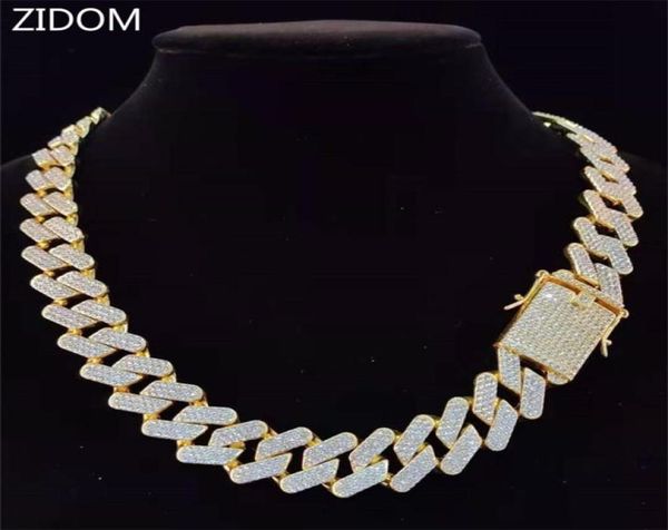 men hip hop chain necklace 20mm heavy rhombus cuban chains iced out bling fashion jewelry for gift 2202171636586, Silver
men hip hop chain necklace 20mm heavy rhombus cuban chains iced out bling fashion jewelry for gift 2202171636586, Silver