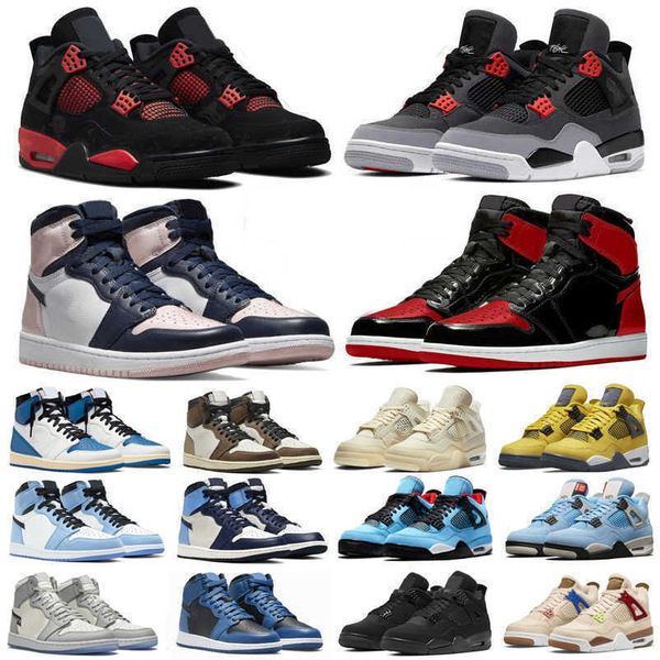 1 bred patent jumpman 4 red thunder mens basketball shoes 1s bubble gum dark marina mocha blue 4s lightning infrared sail men women trainers
1 bred patent jumpman 4 red thunder mens basketball shoes 1s bubble gum dark marina mocha blue 4s lightning infrared sail men women trainers