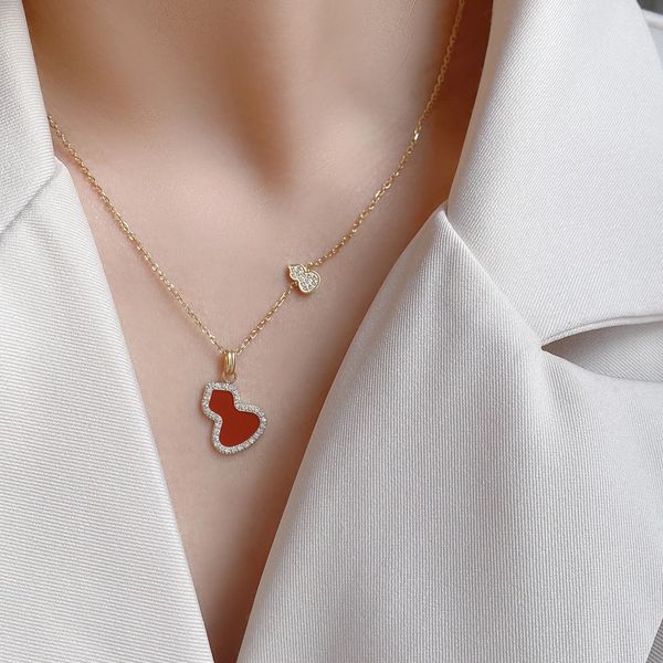 titanium steel material necklace wholesale, red simple new fashion necklace, female gourd, fortune attracting, transportation, collarbone ch, Silver
titanium steel material necklace wholesale, red simple new fashion necklace, female gourd, fortune attracting, transportation, collarbone ch, Silver