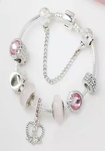 1621cm new pink charm bracelet 925 silver bracelet charm heart beads bird pendant diy jewelry fit for christmas bracelet and valen9465463, Golden;silver
1621cm new pink charm bracelet 925 silver bracelet charm heart beads bird pendant diy jewelry fit for christmas bracelet and valen9465463, Golden;silver
