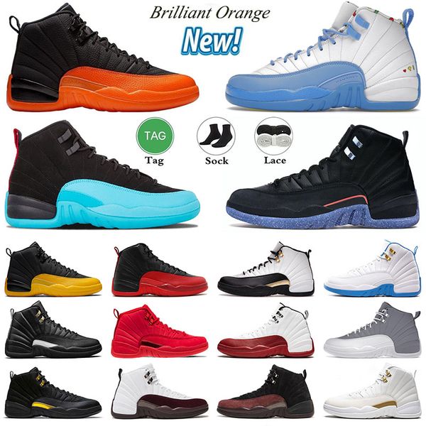 12 12s twist jumpman basketball shoes mens womens brilliant orange royalty playoffs red blue concord university gold trainers sneakers
12 12s twist jumpman basketball shoes mens womens brilliant orange royalty playoffs red blue concord university gold trainers sneakers