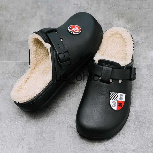 slippers winter men slippers warm furry slippers waterproof fluffy indoor home cotton shoes male casual fur slides plush snow slides 45 j230, Black
slippers winter men slippers warm furry slippers waterproof fluffy indoor home cotton shoes male casual fur slides plush snow slides 45 j230, Black