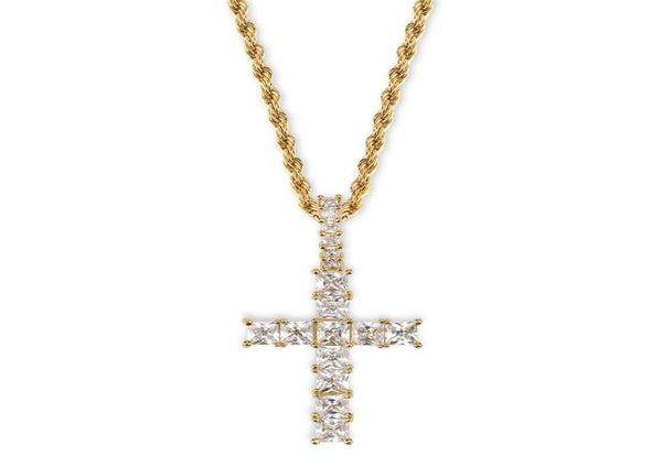 men women luxury bling square zircon necklaces hip hop cross necklaces vintage 18k gold rhodium plated copper cross necklaces4859466, Silver
men women luxury bling square zircon necklaces hip hop cross necklaces vintage 18k gold rhodium plated copper cross necklaces4859466, Silver