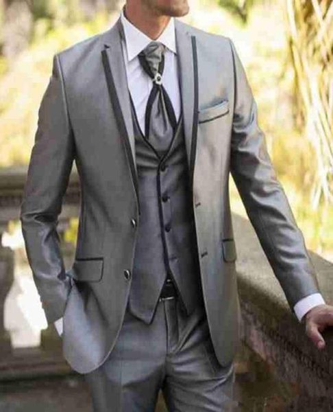 gray wedding men suits three piece notched lapel formal style jacket vest pants groom tuxedos latest blazer8762158, Black;gray
gray wedding men suits three piece notched lapel formal style jacket vest pants groom tuxedos latest blazer8762158, Black;gray