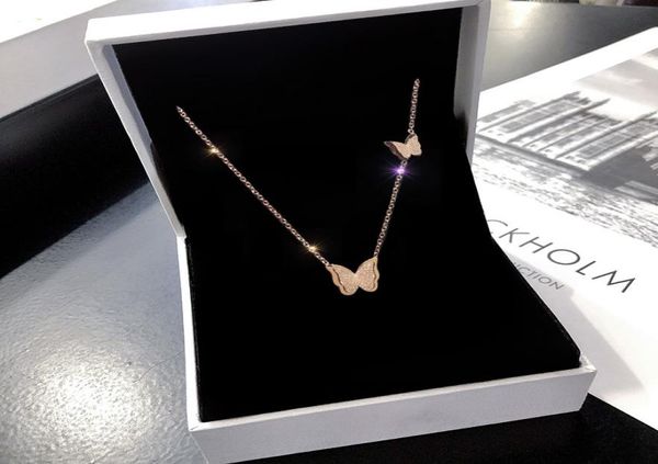 titanium steel real gold plating sweet frosted nonmainstream design double butterfly necklace female 2020 new style clavicle chai7659776, Silver
titanium steel real gold plating sweet frosted nonmainstream design double butterfly necklace female 2020 new style clavicle chai7659776, Silver