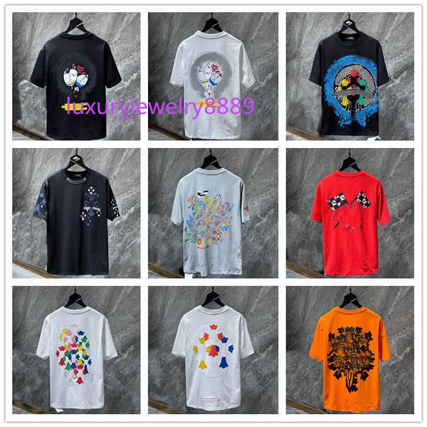 2023 mens t-shirts heart brand crew neck chromes short sleeves tees ch t-shirts sweater casual horseshoe sanskrit cross pattern tees men ts, White;black
2023 mens t-shirts heart brand crew neck chromes short sleeves tees ch t-shirts sweater casual horseshoe sanskrit cross pattern tees men ts, White;black
