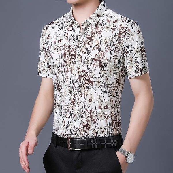 men s casual shirts 2023 graphics printed summer thin slim mens business soft beachwear floral shirt lapels quick dry undershirt homme 23071, White;black
men s casual shirts 2023 graphics printed summer thin slim mens business soft beachwear floral shirt lapels quick dry undershirt homme 23071, White;black