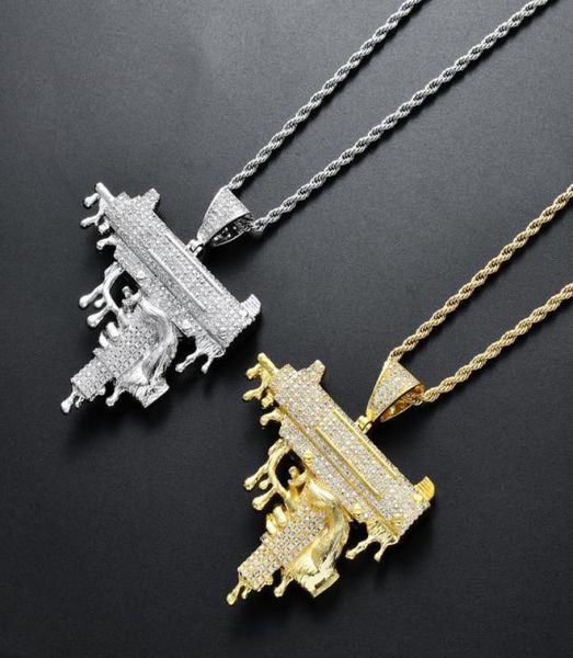 new iced out full lab diamond uzi gun cross pendant necklaces long cuban link chain fashion necklace for hip hop jewelry5185874, Silver
new iced out full lab diamond uzi gun cross pendant necklaces long cuban link chain fashion necklace for hip hop jewelry5185874, Silver