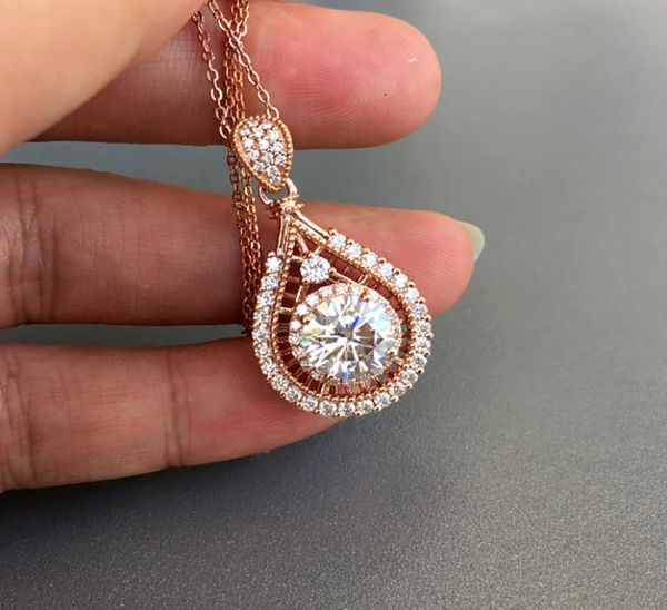 fashion crystal water drop necklace rose gold diamond pendant necklaces women wedding necklaces fashion jewelry7627950, Silver
fashion crystal water drop necklace rose gold diamond pendant necklaces women wedding necklaces fashion jewelry7627950, Silver