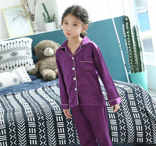 spring autumn children satin pajamas sets kids girls solid silk long sleeve 2 pieces pants sleepwear pyjama for child y2007047291780, Blue;red
spring autumn children satin pajamas sets kids girls solid silk long sleeve 2 pieces pants sleepwear pyjama for child y2007047291780, Blue;red