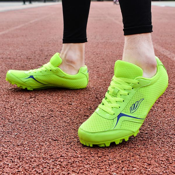 safety shoes couple running shoes green red nails sports shoes men's and women's anti slip track and field shoes big boy spikes sh, Black;brown
safety shoes couple running shoes green red nails sports shoes men's and women's anti slip track and field shoes big boy spikes sh, Black;brown