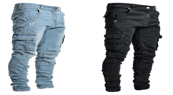 jeans men pants casual cotton denim trousers multi pocket cargo jean mens fashion pencil pants side pockets5183493, Blue
jeans men pants casual cotton denim trousers multi pocket cargo jean mens fashion pencil pants side pockets5183493, Blue