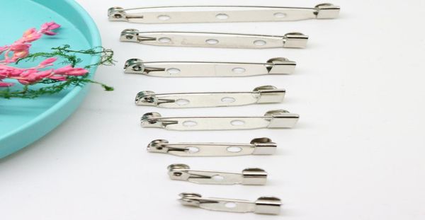 1000pcs 2cm safety lock back bar pin diy brooch base brooch back base with safety pin use for brooch7763213, Silver
1000pcs 2cm safety lock back bar pin diy brooch base brooch back base with safety pin use for brooch7763213, Silver