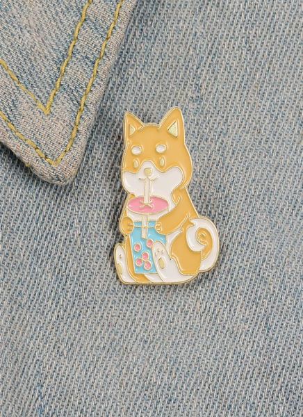 dog animal enamel pins brooches women cute akita dog badge drinking milk tea cartoon lapel pin clothes backpack jewelry gift for f9025864, Gray
dog animal enamel pins brooches women cute akita dog badge drinking milk tea cartoon lapel pin clothes backpack jewelry gift for f9025864, Gray