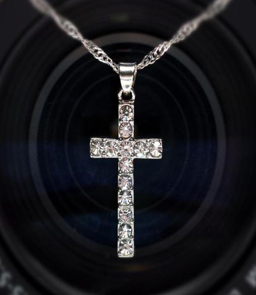 lucky female cross crystal pendants silver chain necklaces shiny zirconia choker necklaces fashion jewelry gifts for women8692082
lucky female cross crystal pendants silver chain necklaces shiny zirconia choker necklaces fashion jewelry gifts for women8692082