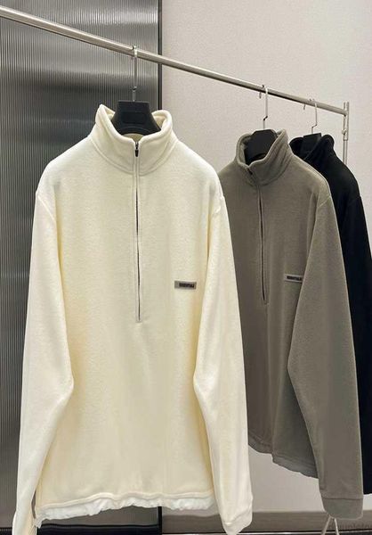 new half zipper hoodies fashion polar fleece rubber letters hoodie hip hop men and women sweatshirt2290575, Black
new half zipper hoodies fashion polar fleece rubber letters hoodie hip hop men and women sweatshirt2290575, Black