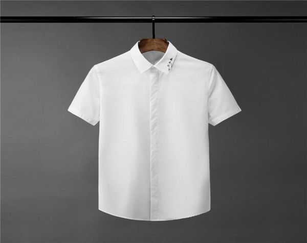 new solid color mens shirts luxury metal decoration short sleeve mens dress shirts fashion slim fit male plus size 4xl1134729, White;black
new solid color mens shirts luxury metal decoration short sleeve mens dress shirts fashion slim fit male plus size 4xl1134729, White;black
